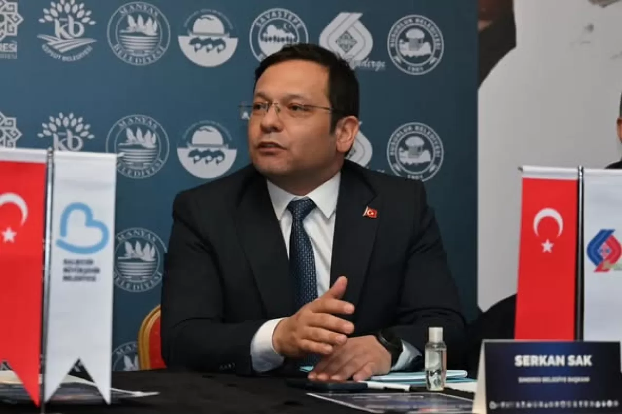 Sındırgı'da Belediye Başkanları Toplantısı Düzenlendi