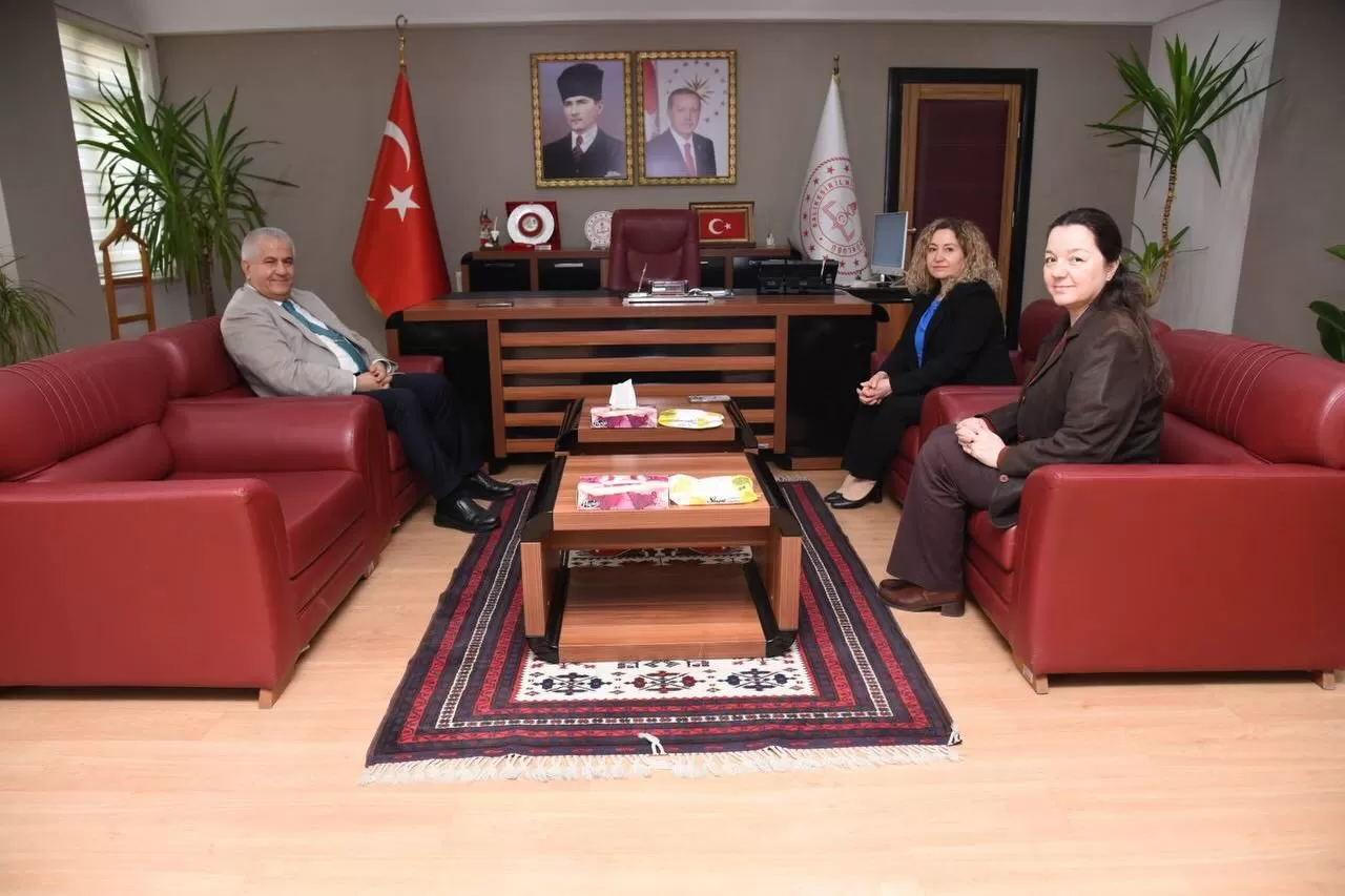 Balıkesir Büyükşehir Belediyesi'nden Milli Eğitim Müdürü'ne Hayırlı Olsun Ziyareti