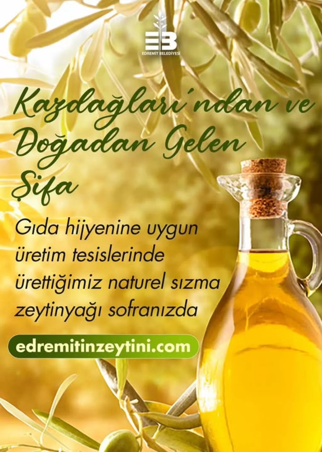 Edremit Belediyesi, Kendi Ürettiği Zeytinyağını Türkiye'nin Her Yerine Ulaştırıyor