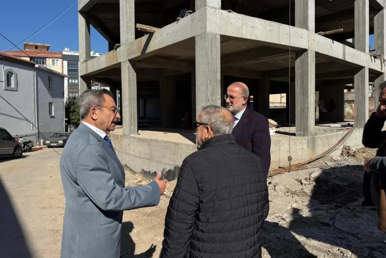 Balıkesir'de Yapımı Devam Eden 4-6 Yaş Kur'an Kursu İnşaatı Ziyaret Edildi