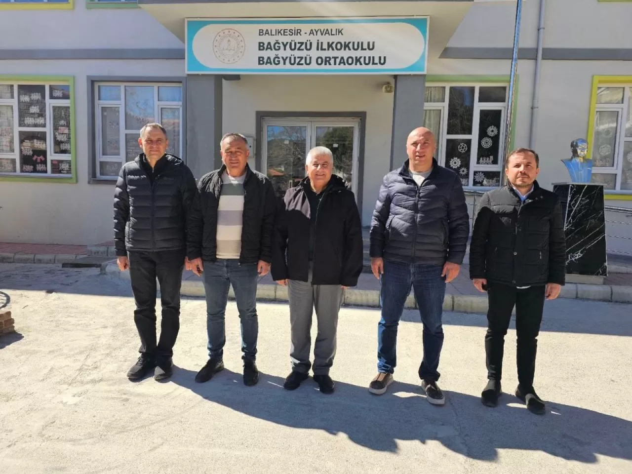 Balıkesir İl Milli Eğitim Müdürü Ayvalık'ta Okul Ziyaretinde