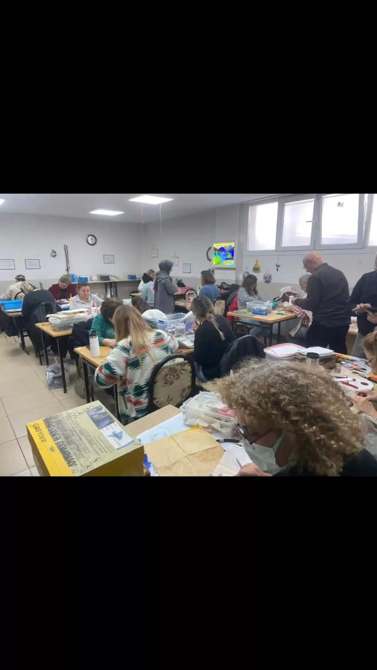 Ayvalık Halk Eğitimi Merkezi'nde Mozaik Kursu Devam Ediyor