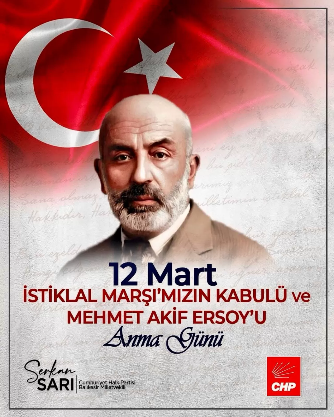 İstiklal Marşı'nın Kabulünün 105. Yılında Duygusal Anma