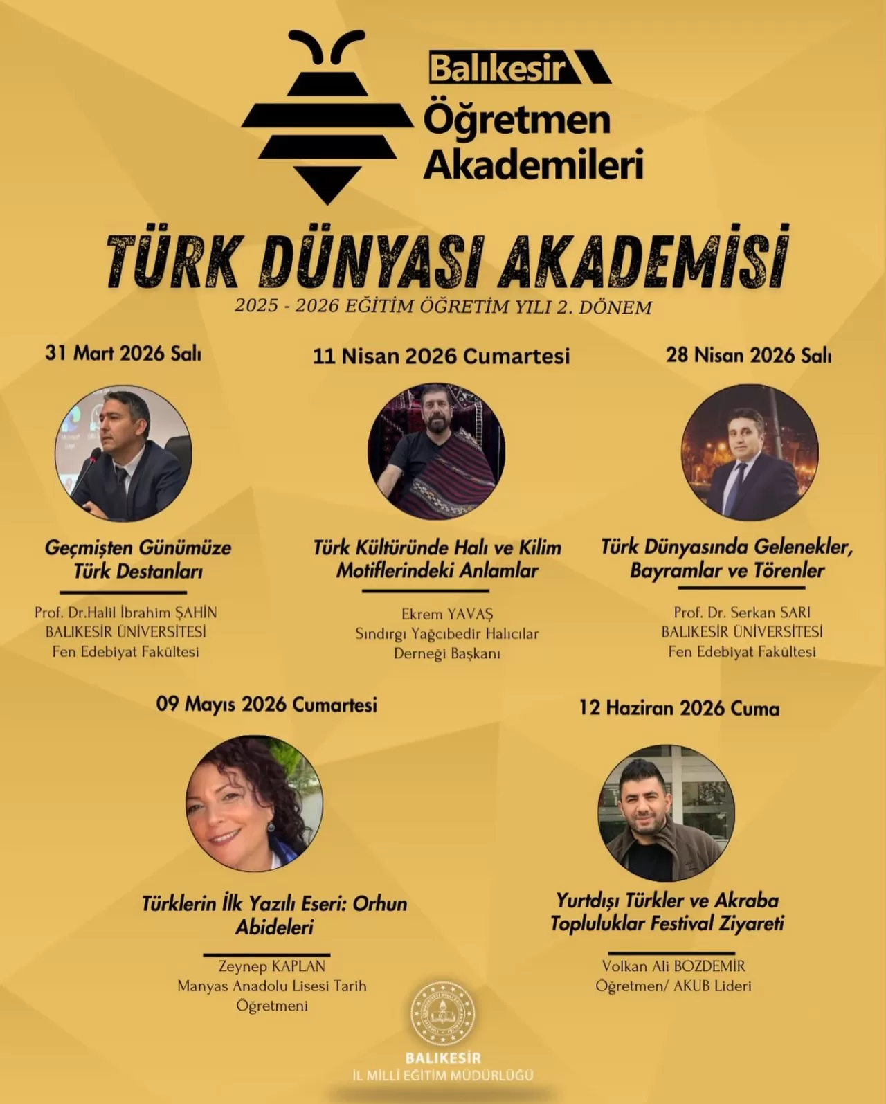 Balıkesir'de Öğretmenler Türk Dünyası Kültür Mirasını Keşfedecek