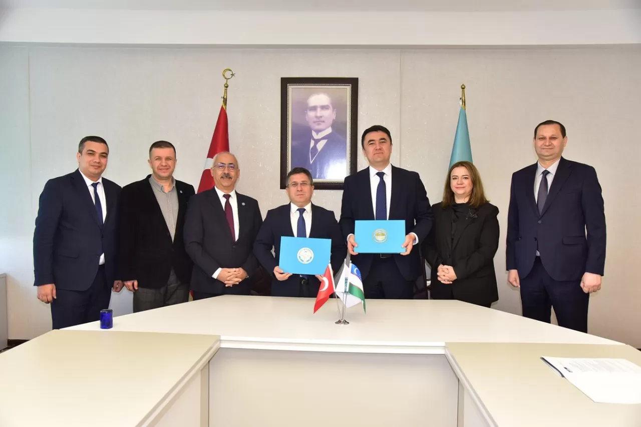 Balıkesir Üniversitesi ile Özbekistan'dan Üniversite Arasında Ar-Ge İş Birliği Protokolü İmzalandı