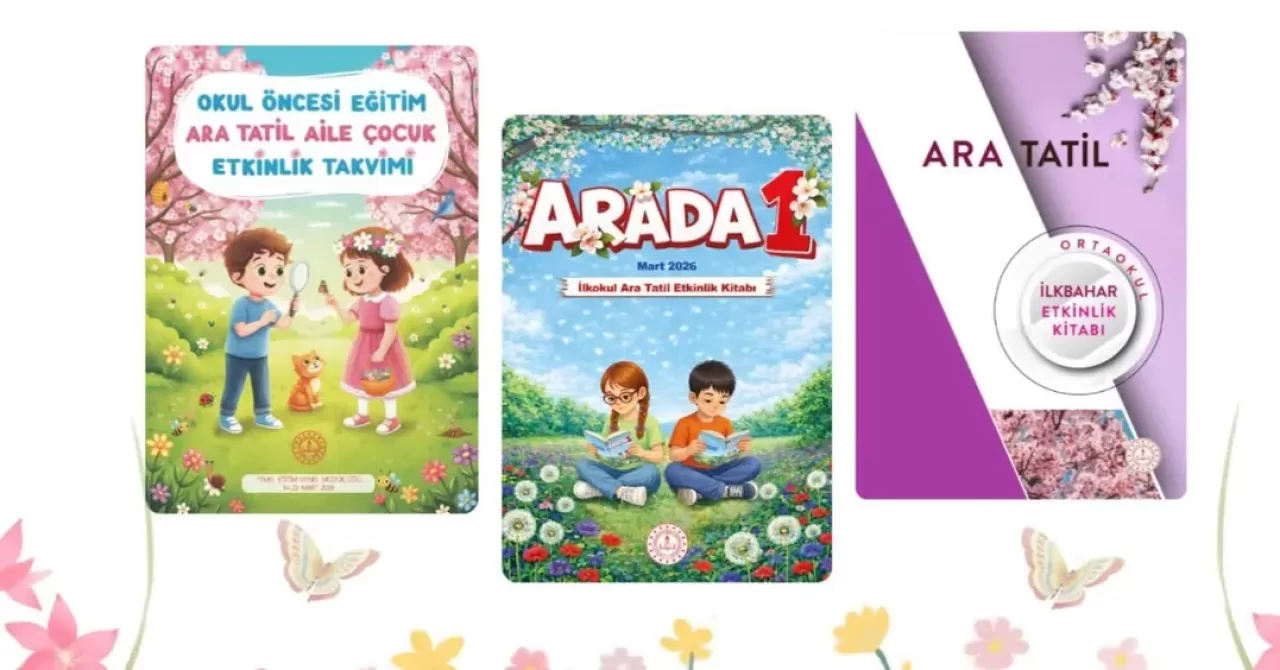 Karesi'nde Ara Tatil İçin Etkinlik Kitapları Hazır