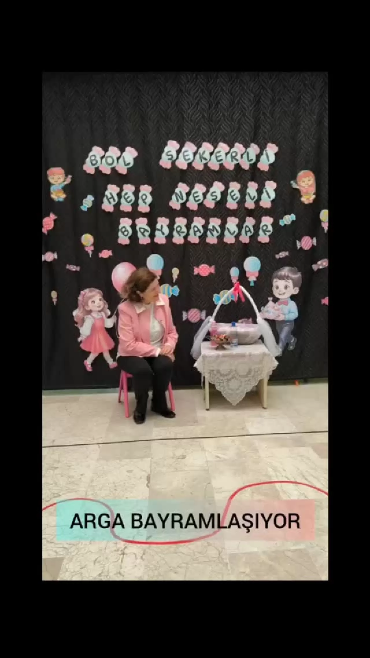 Karesi'de Okulda Duygu Dolu Bayramlaşma