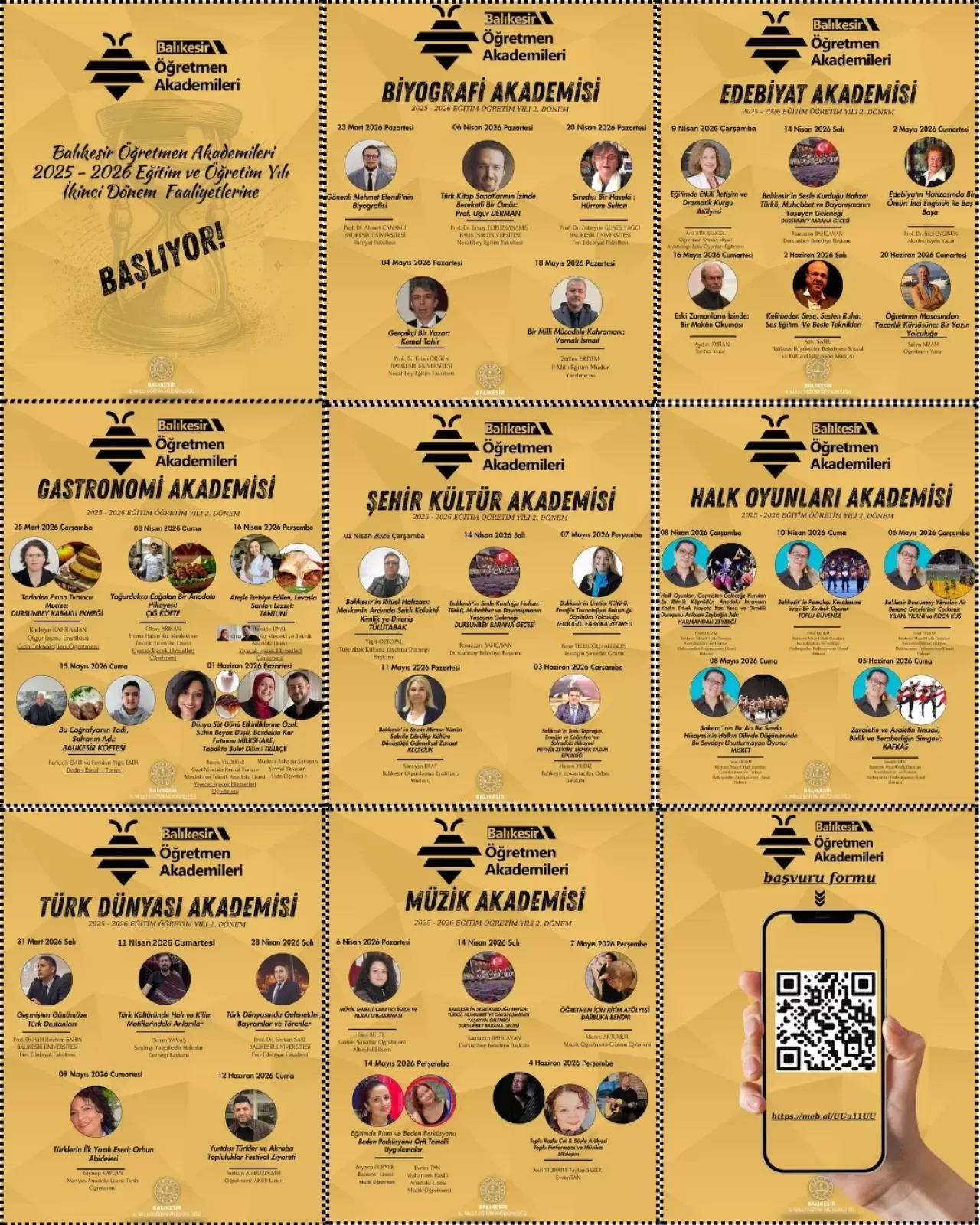 Balıkesir'de Öğretmen Akademileri İkinci Dönem Başlıyor