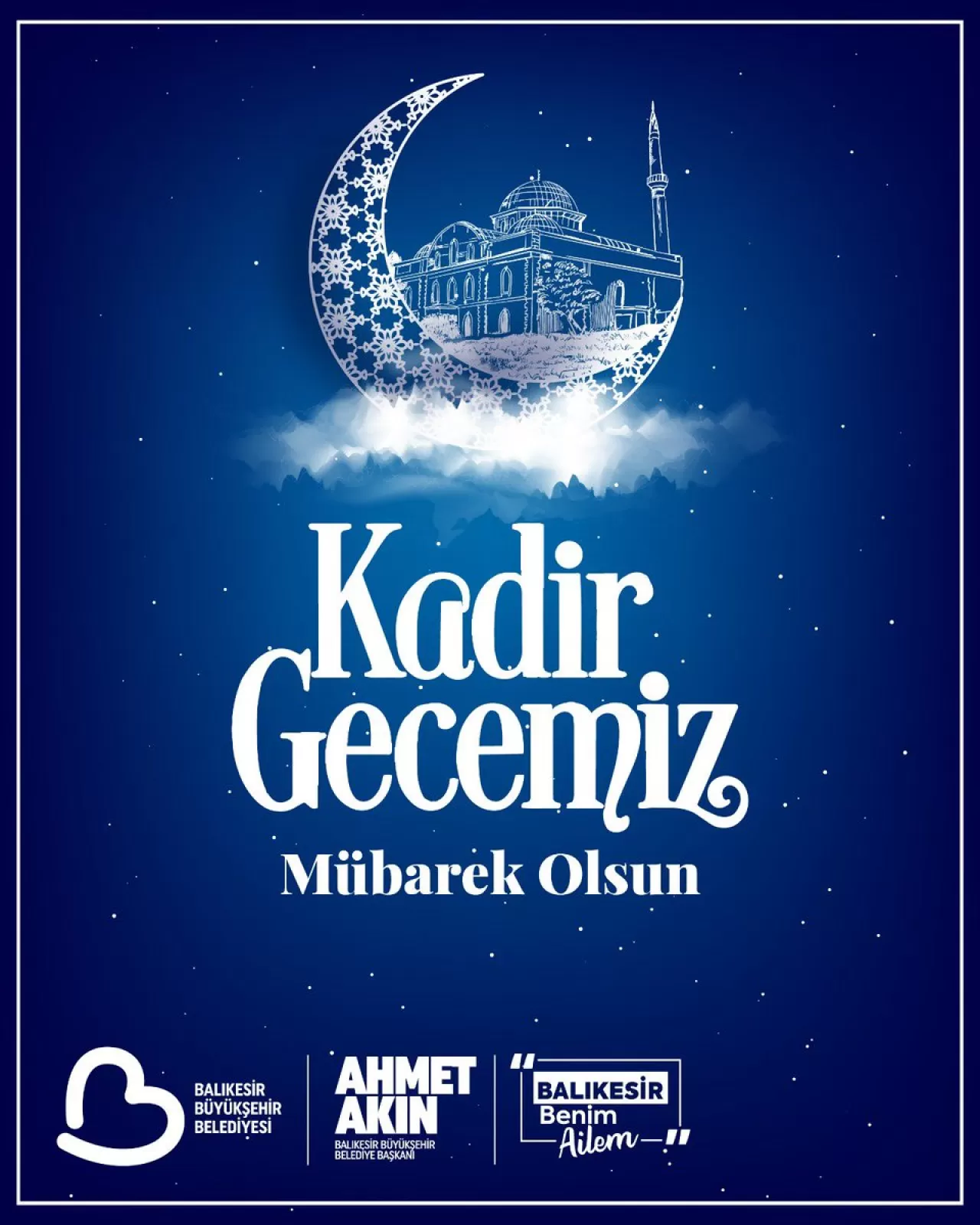 Balıkesir'de Kadir Gecesi Coşkusu: Konser, Sohbet ve Ücretsiz Ulaşım