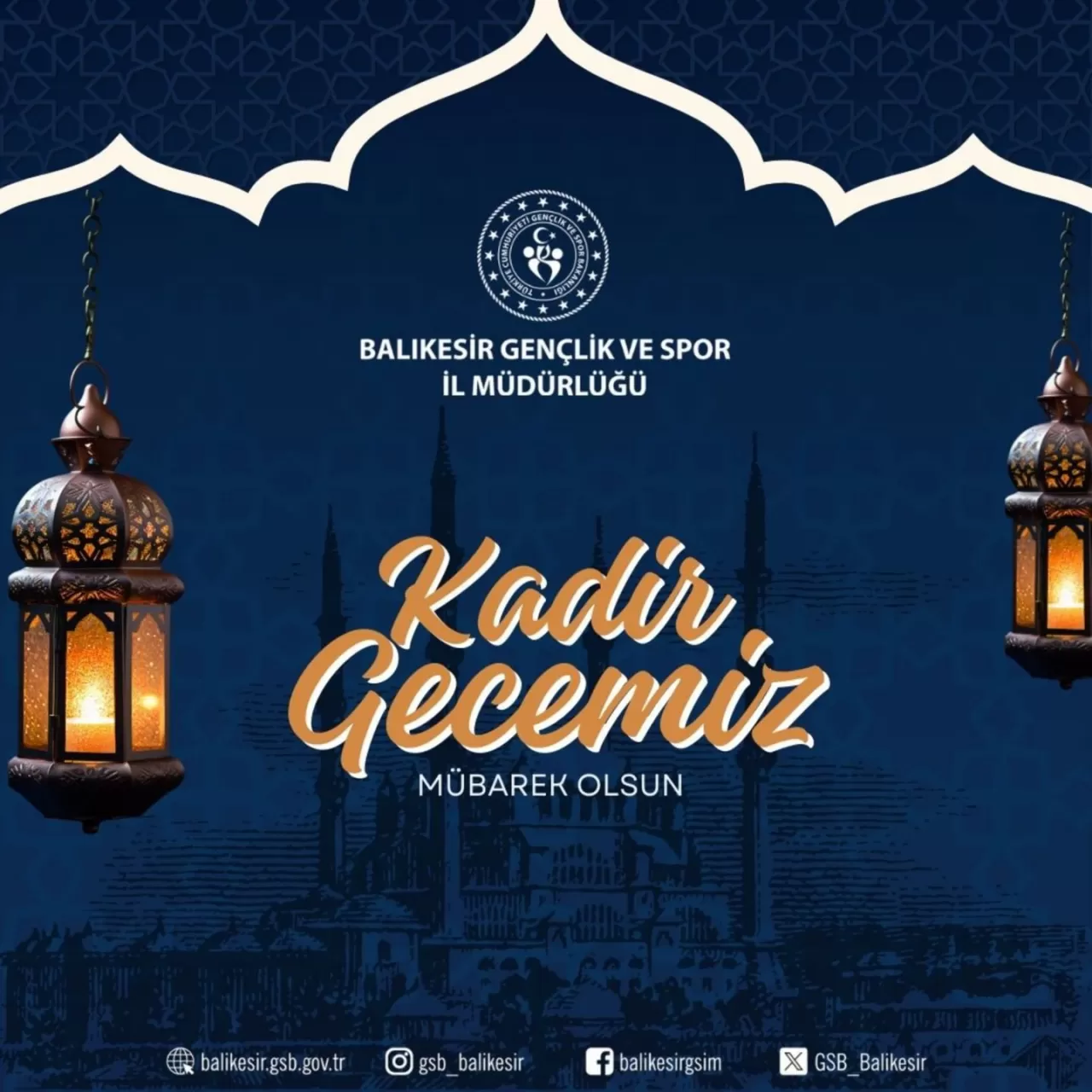 Kadir Gecesi'nde Rahmet, Mağfiret ve Bereket Kapıları Açıldı