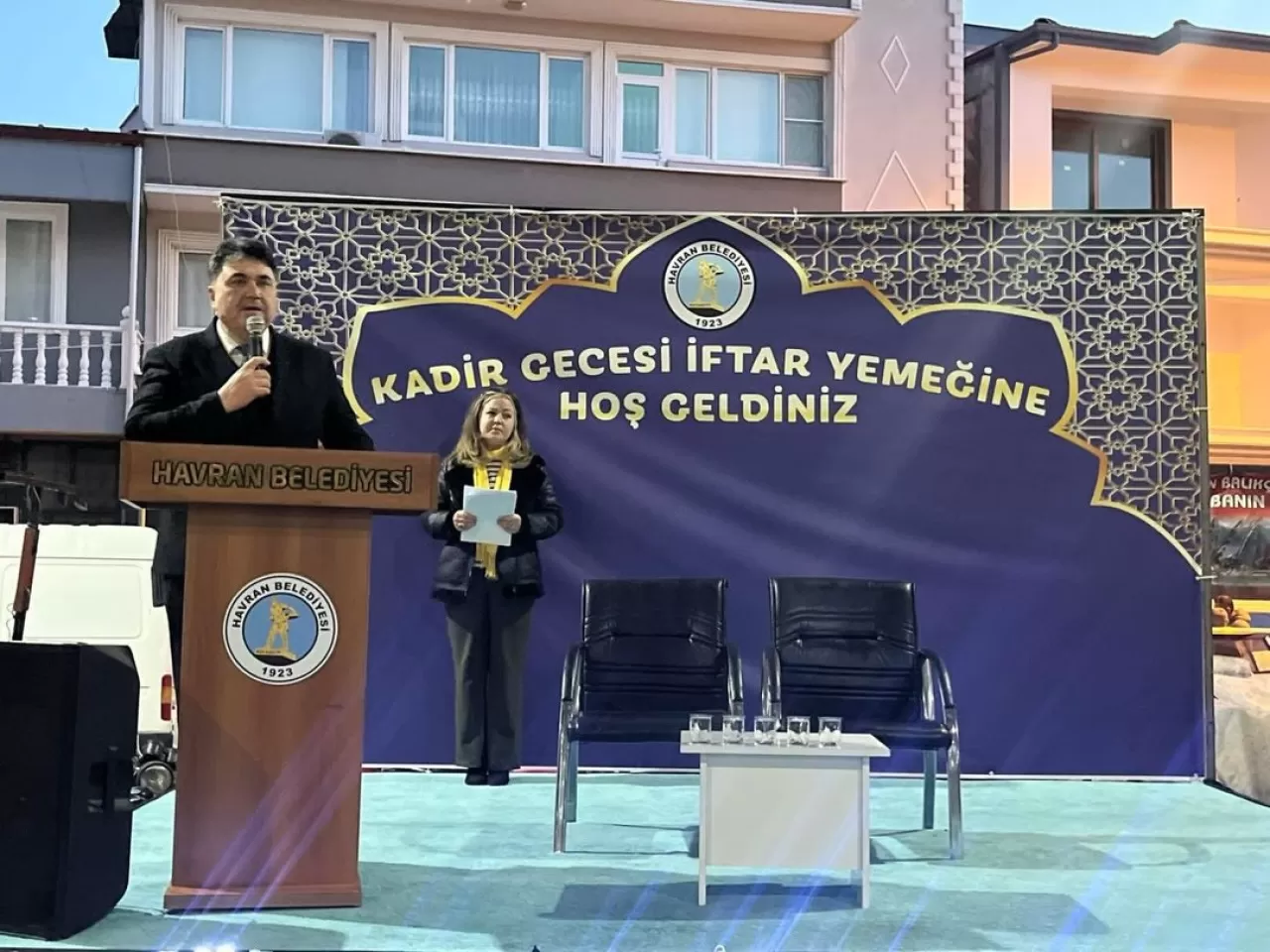 Havran'da Kadir Gecesi İftarında Vatandaşlarla Buluşma