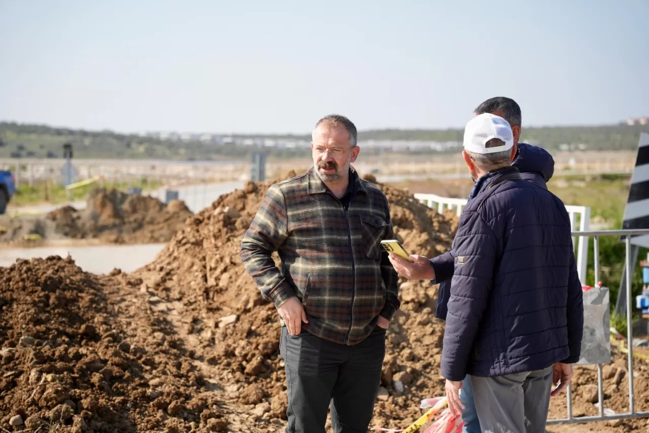 Gömeç'te İnta Yolu Köprüsü Bayram Öncesi Onarıma Alındı