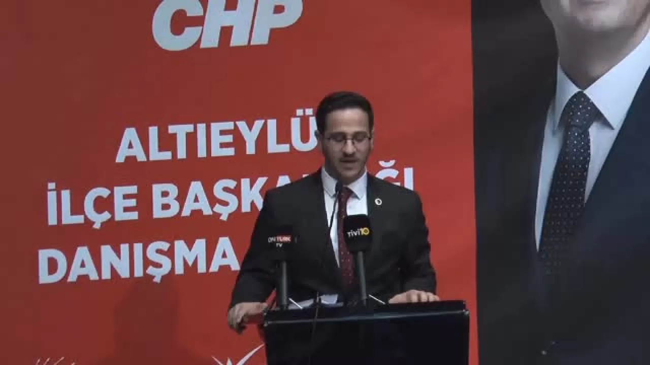 CHP Altıeylül İlçe Başkanlığı'ndan Gençlere Emanet Vurgusu