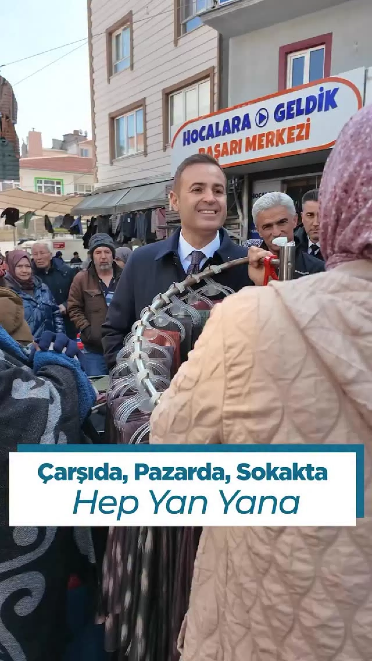 Balıkesir Belediye Başkanı Ahmet Akın, Bayram Öncesi Çarşı Esnafını Ziyaret Etti