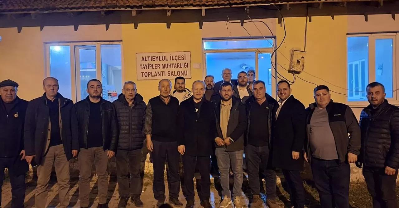 MHP Balıkesir İl Başkanlığından Altıeylül'e Ziyaret