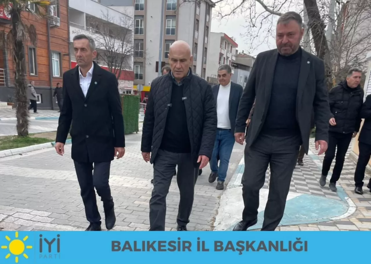 İYİ Parti Liderleri Susurluk'ta Hemşehrilerle Buluştu