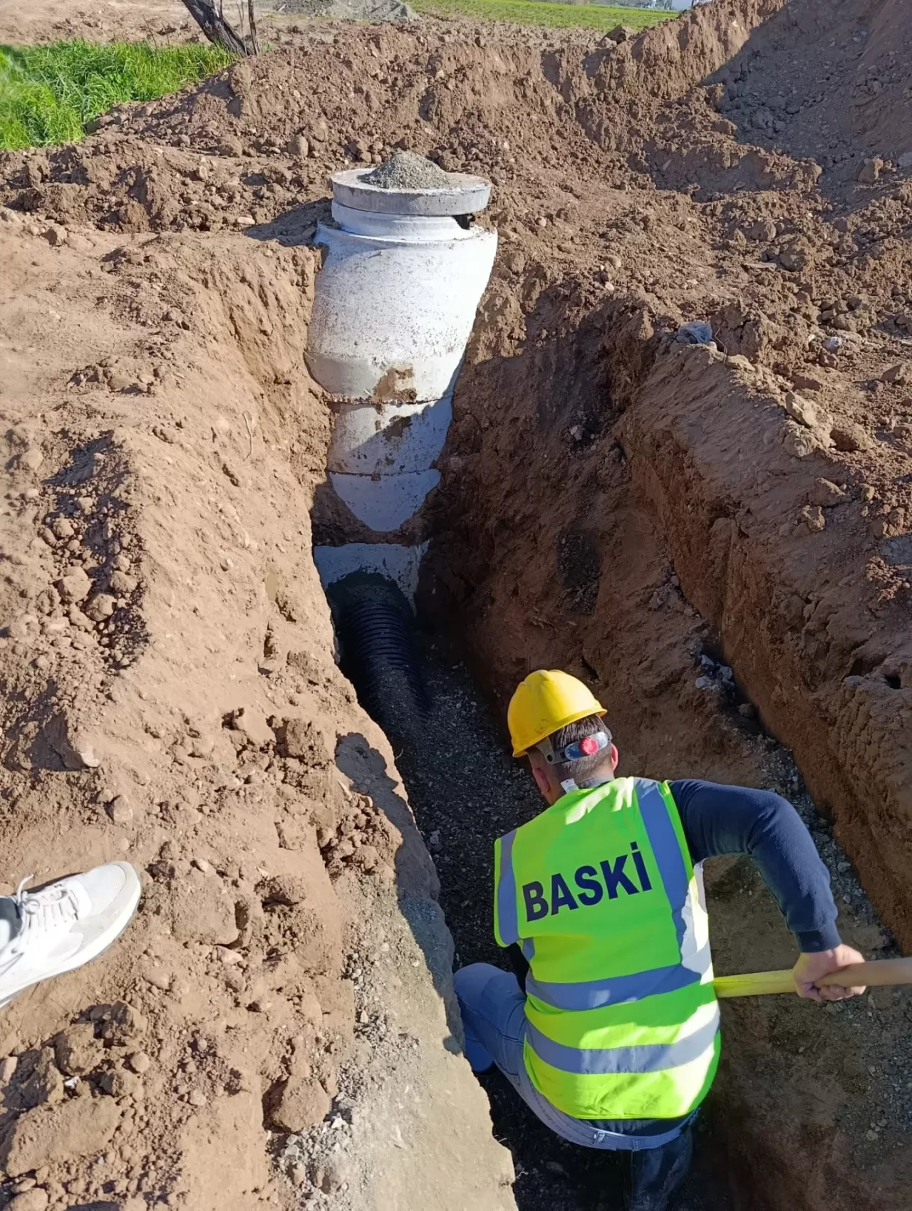 Gömeç Mithatpaşa Mahallesi'ne Yeni Kanalizasyon Şebekesi