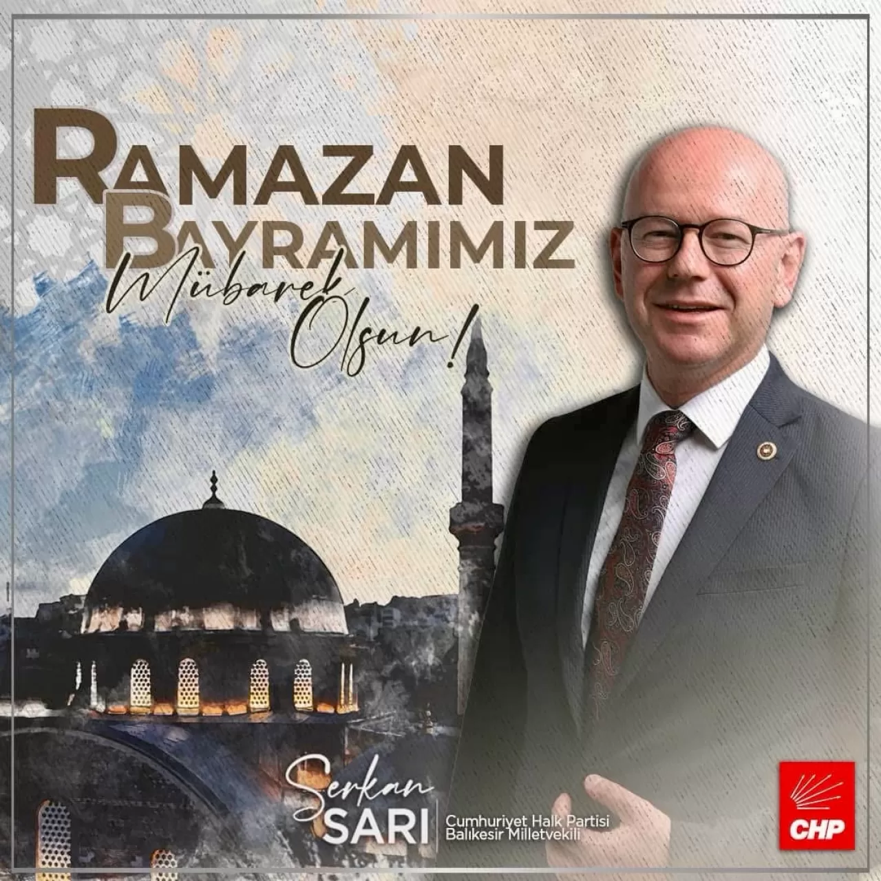 CHP'li Sarı'dan Ramazan Bayramı Mesajı: 