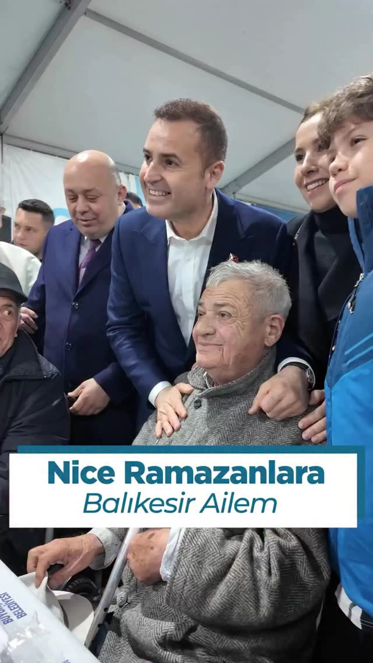 Başkan Akın, Memleketi Gönen'de Son İftarı Hemşehrileriyle Yaptı