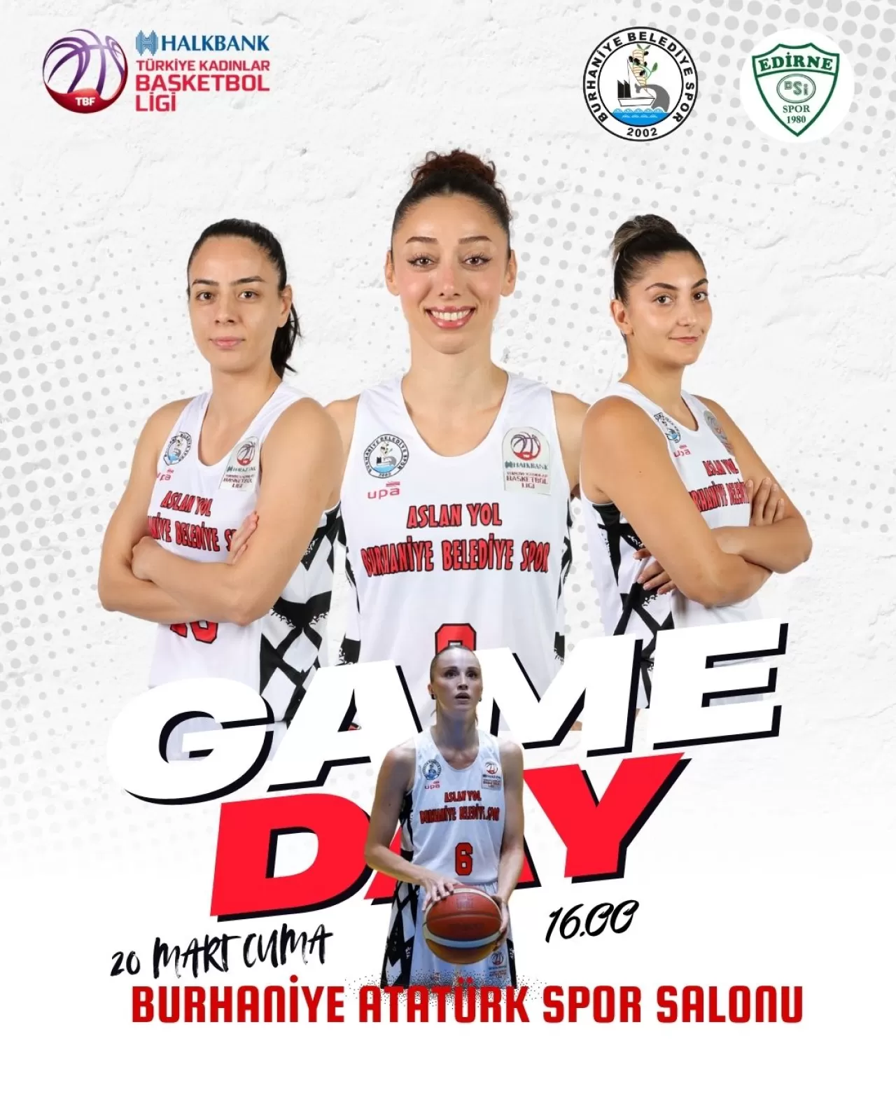 Burhaniye Belediyespor, Edirne DSİ ile Halkbank TKBL'de Karşılaşacak