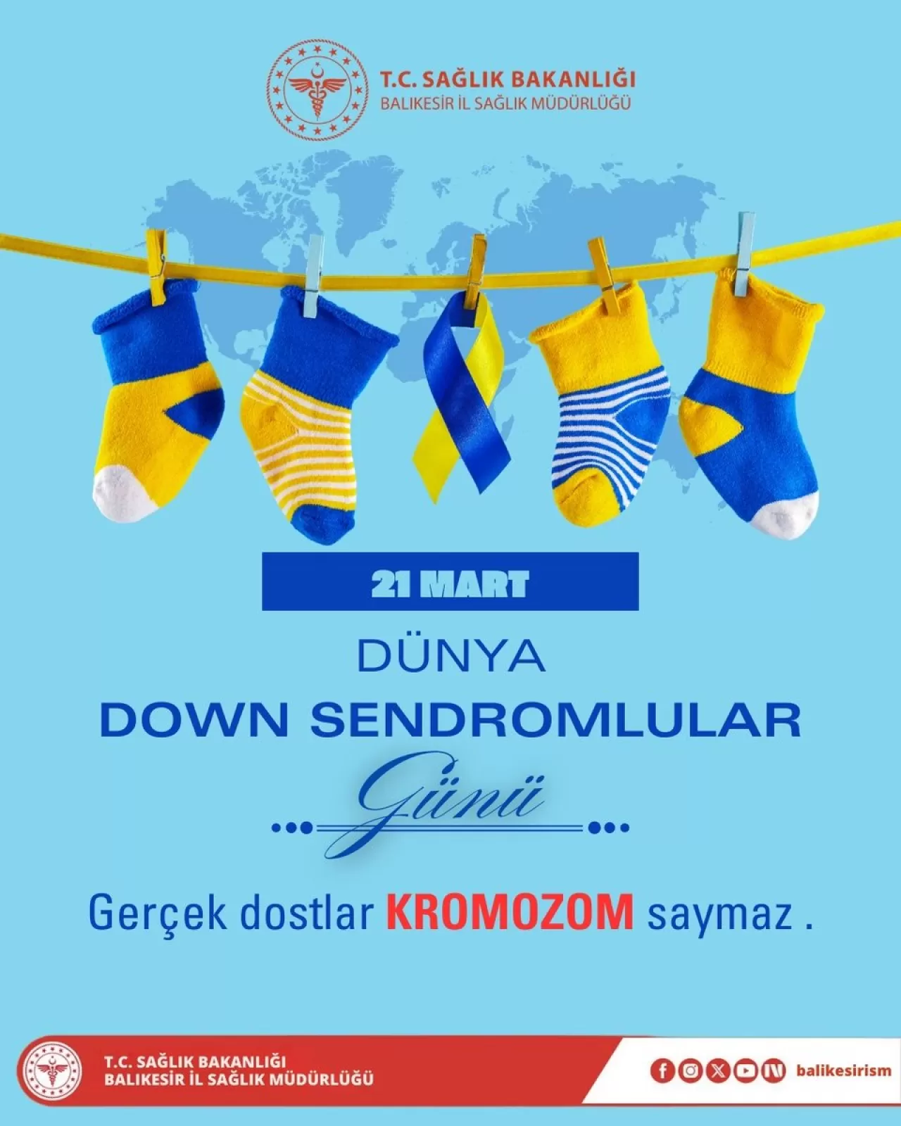 Balıkesir İl Sağlık Müdürlüğü'nden 21 Mart Mesajı