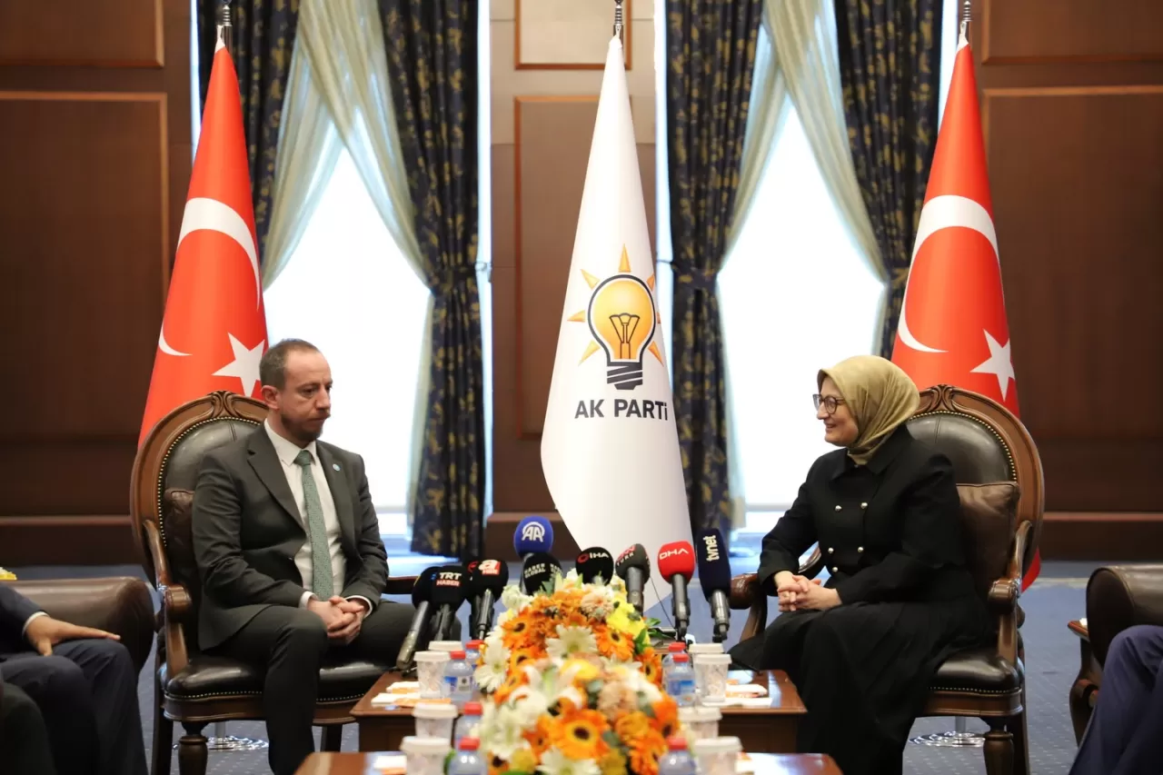 AK Parti, DSP Heyetini Bayramlaşma Programında Ağırladı