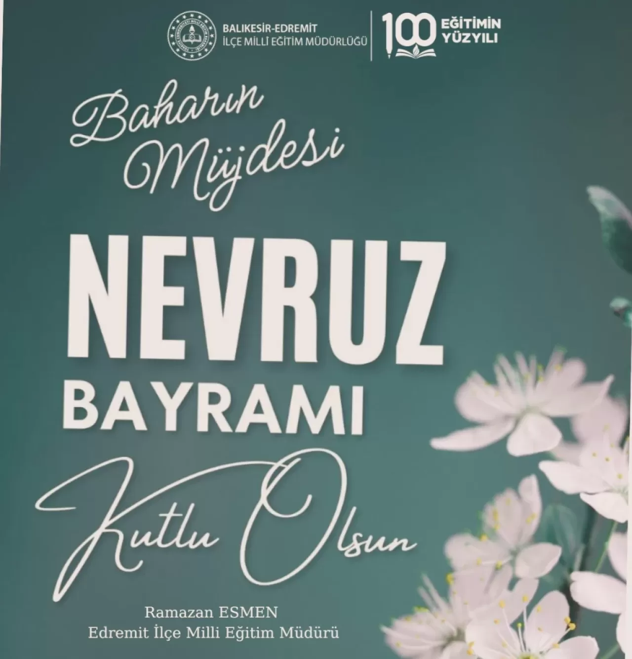 Edremit'ten Nevruz Mesajı: 