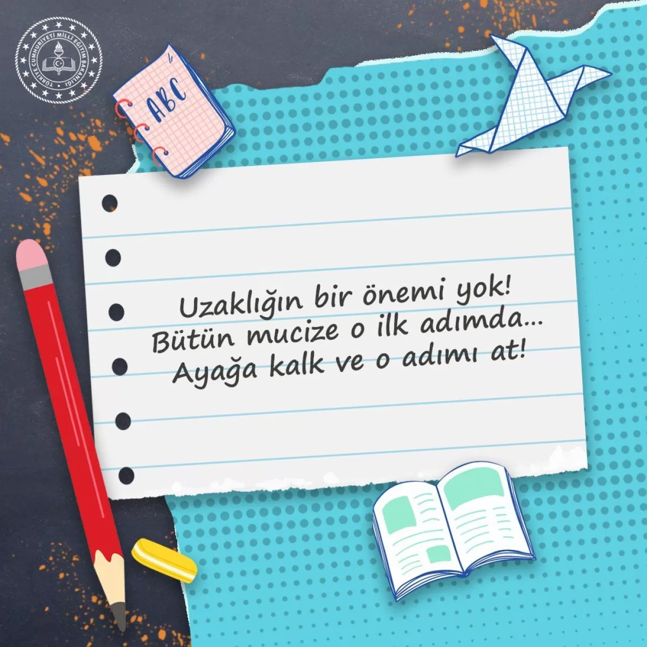 Balıkesir İl Milli Eğitim'den Eğitim Camiasına Hafta Mesajı