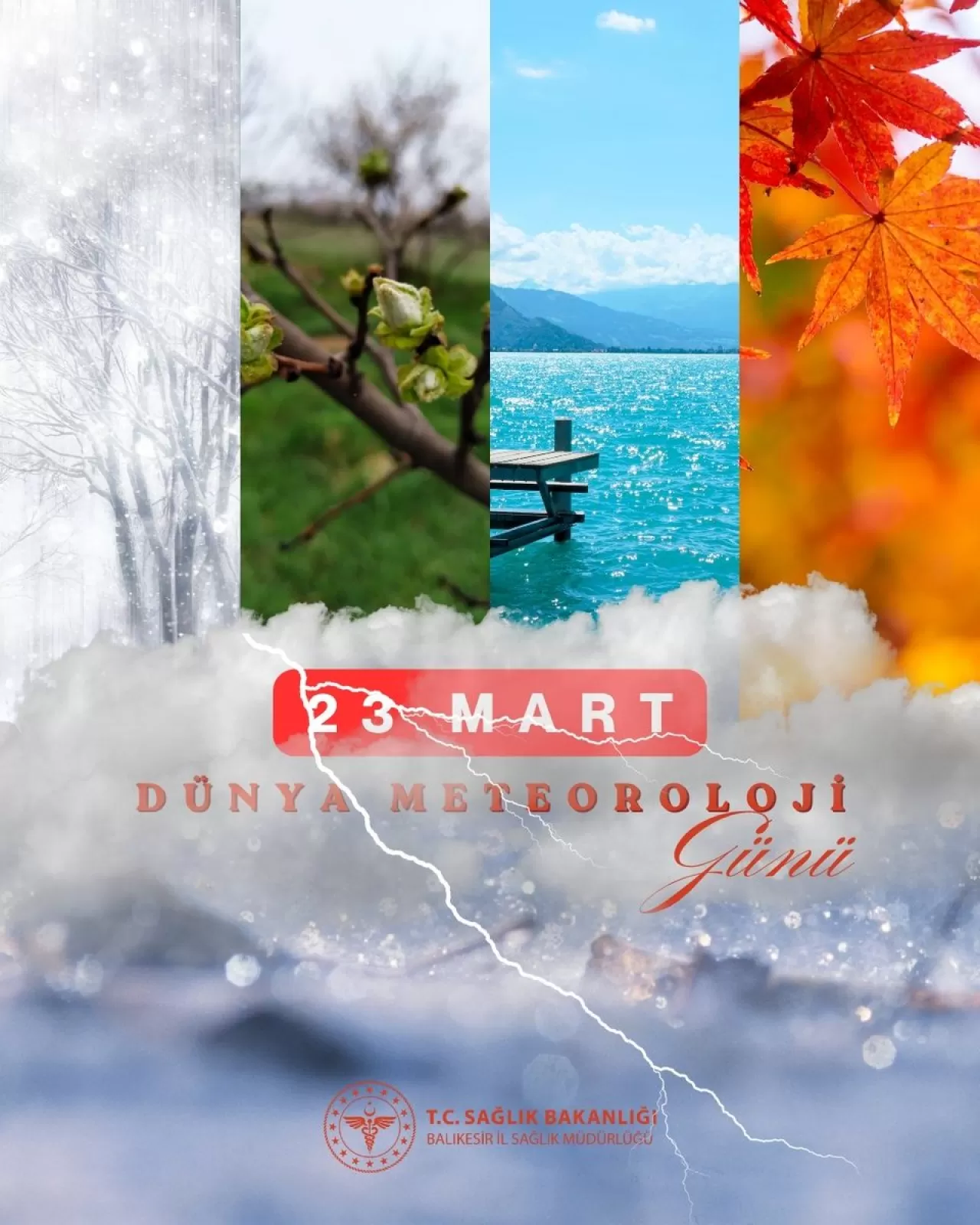 Balıkesir İl Sağlık Müdürlüğü Dünya Meteoroloji Günü'nü Kutladı