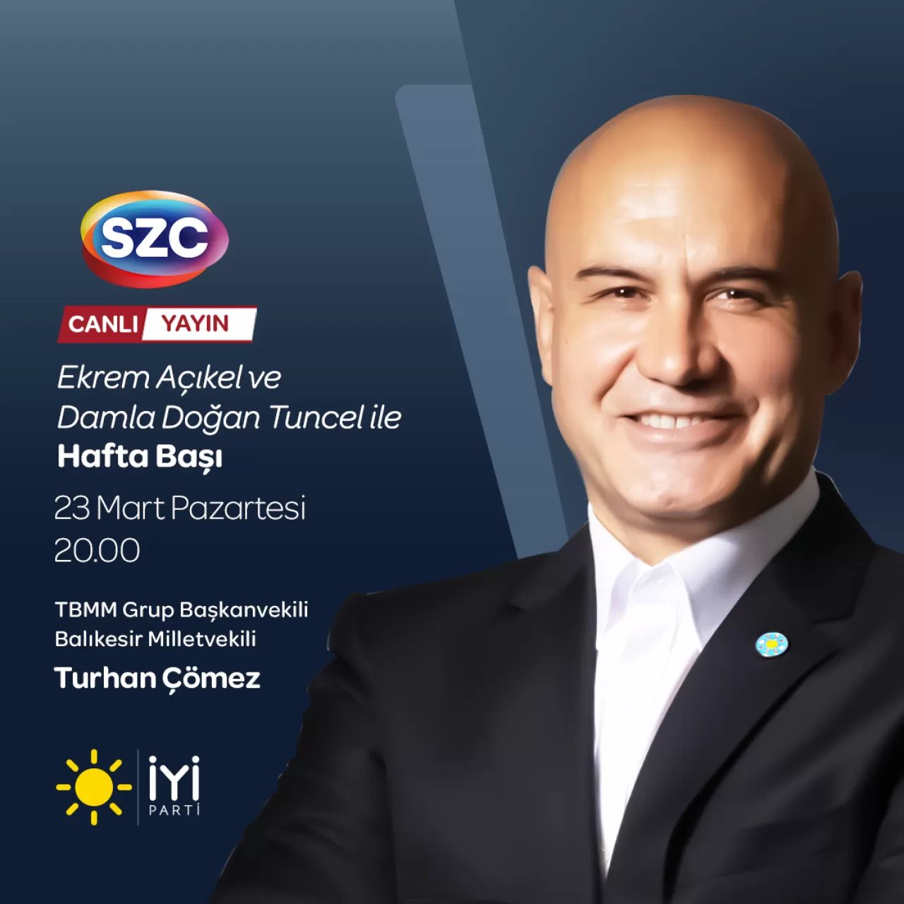 Turhan Çömez Bugün Sözcü TV'de 