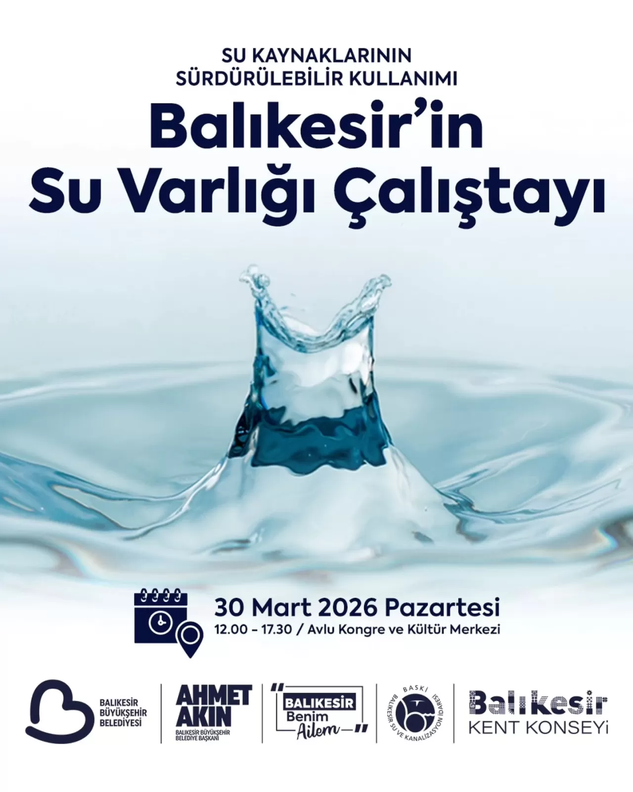 Balıkesir'de Su Varlığı Çalıştayı Düzenleniyor