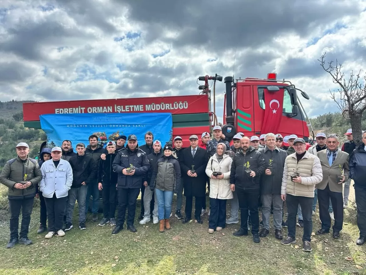 Havran'da Dünya Ormancılık Günü'ne Binlerce Fidanla Nefes