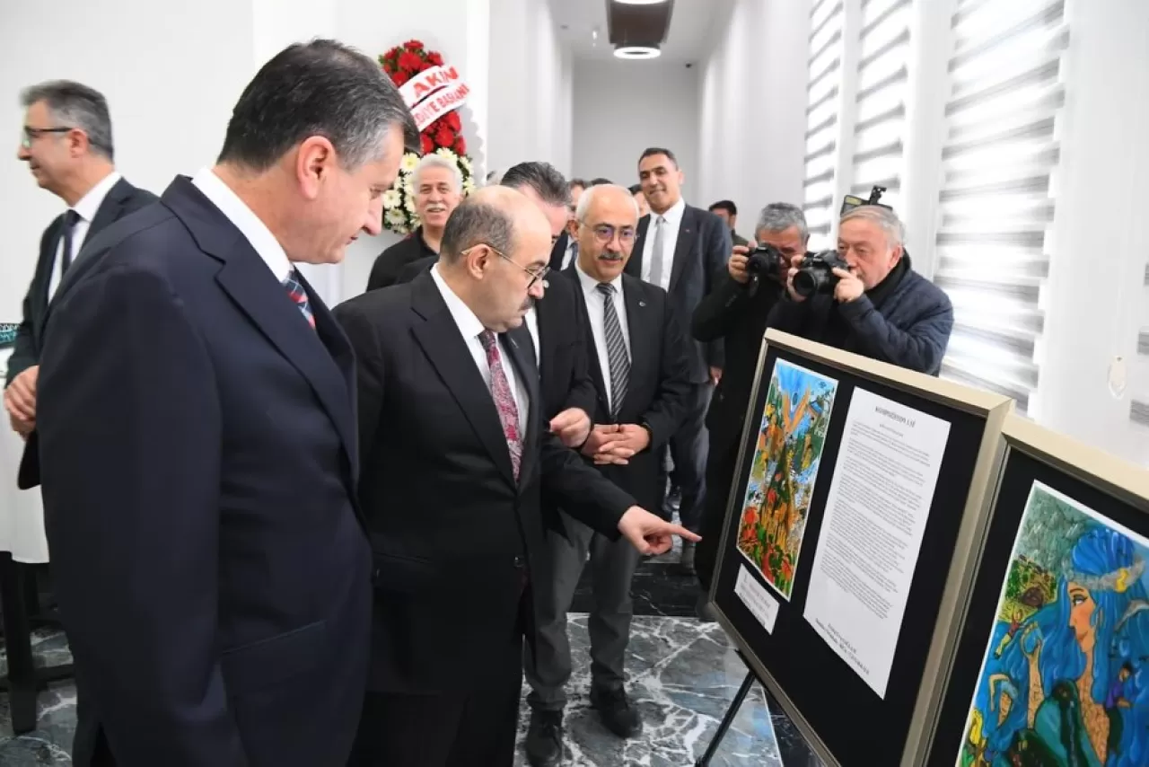 Balıkesir'de Dünya Su Günü'nde Minik Ellerin Eserleri Sergilendi