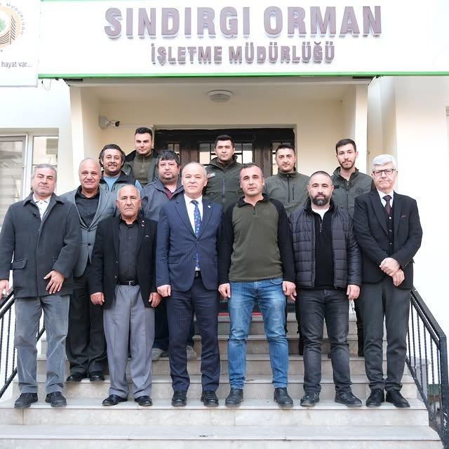 MHP Balıkesir Yönetimi Sındırgı'da Temaslarda Bulundu