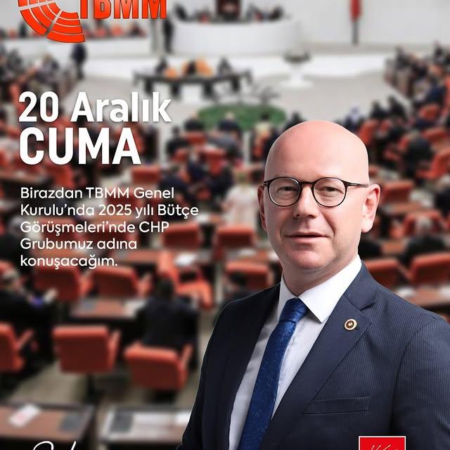 CHP Milletvekili Serkan Sarı 2025 Bütçe Görüşmelerinde Konuştu