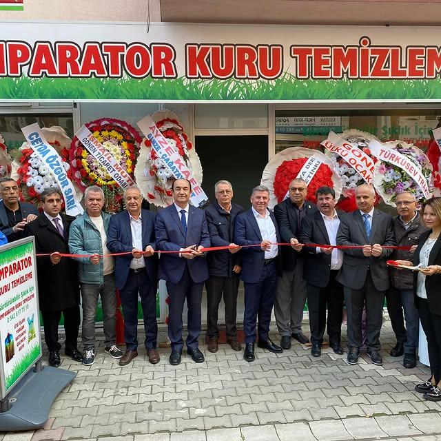 Gönen'de Yeni İşletmenin Açılışına Protokol Katılımı