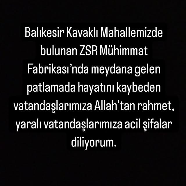 Balıkesir'de Mühimmat Fabrikasında Patlama: Ölü ve Yaralılar Var