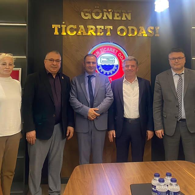 Gönen Vergi Dairesi Heyeti Gönen Ticaret Odası'nı Ziyaret Etti