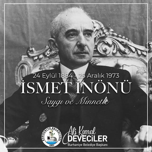 İsmet İnönü, Vefatının 51. Yılında Saygıyla Anılıyor