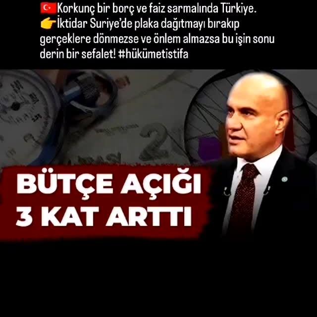 Türkiye'nin Bütçe Açığı Üç Kat Artarak Ekonomiyi Sıkıntıya Sokuyor