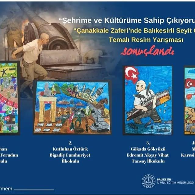 Geleceğin Kahramanları Tarih Bilinciyle Buluşuyor: Seyit Onbaşı Anısına Yarışmalar Düzenlendi