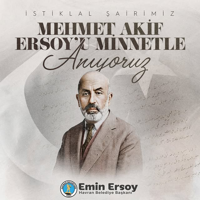 Milli Şair Mehmet Akif Ersoy'un 88. Ölüm Yıl Dönümü Anıldı