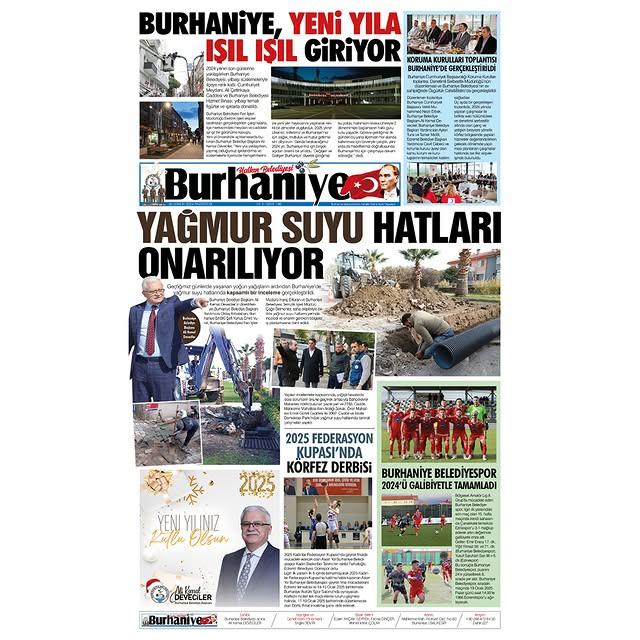 Burhaniye Haber Gazetesi'nin 196. Sayısı Yayınlandı