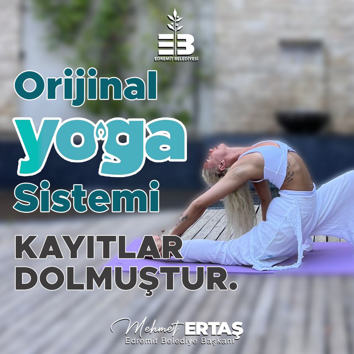 Edremit'te Yoga Kursu Kontenjanları Tamamlandı