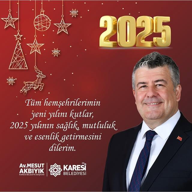 Karesi Belediye Başkanı'ndan Yeni Yıl Mesajı