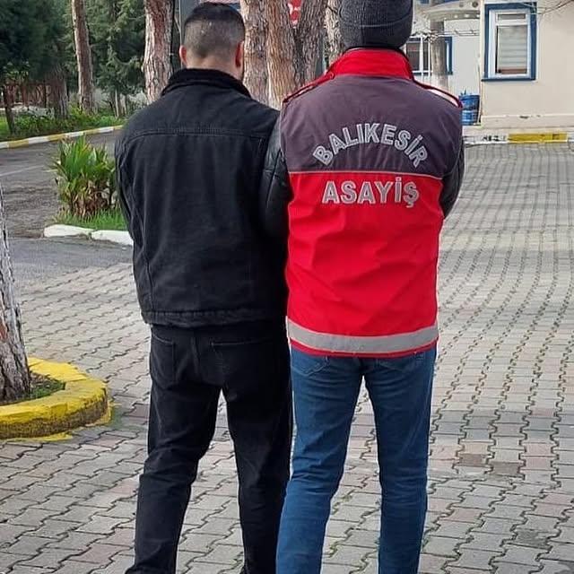 Balıkesir'de 41 Yıl Hapis Cezası Olan Firari Yakalandı