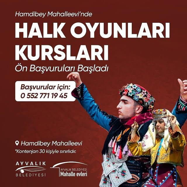 Hamdibey Mahalleevinde Halk Oyunları Kursları İçin Ön Başvurular Başladı