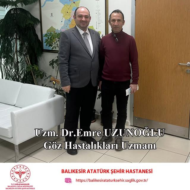 Dr. Emre Uzunoğlu, Balıkesir'de Hasta Kabulüne Başladı