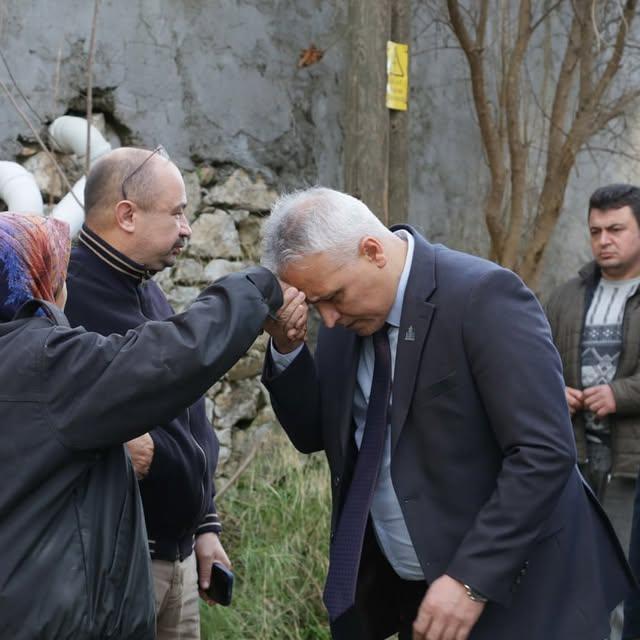 Dereli Mahallesindeki Yangında Hayatını Kaybeden Küçük Çocuklar İçin Taziye Ziyareti