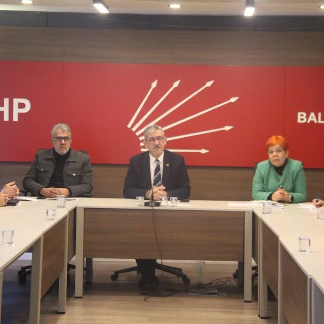 CHP Balıkesir İl Başkanlığı, 2025 Yılının İlk Toplantısını Gerçekleştirdi